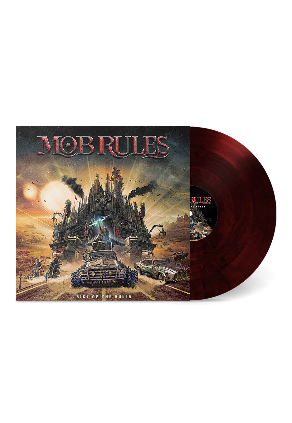 Mob Rules - Rise Of The Ruler Ltd. Savage Red - Marbled Vinyl | Neutral-Image