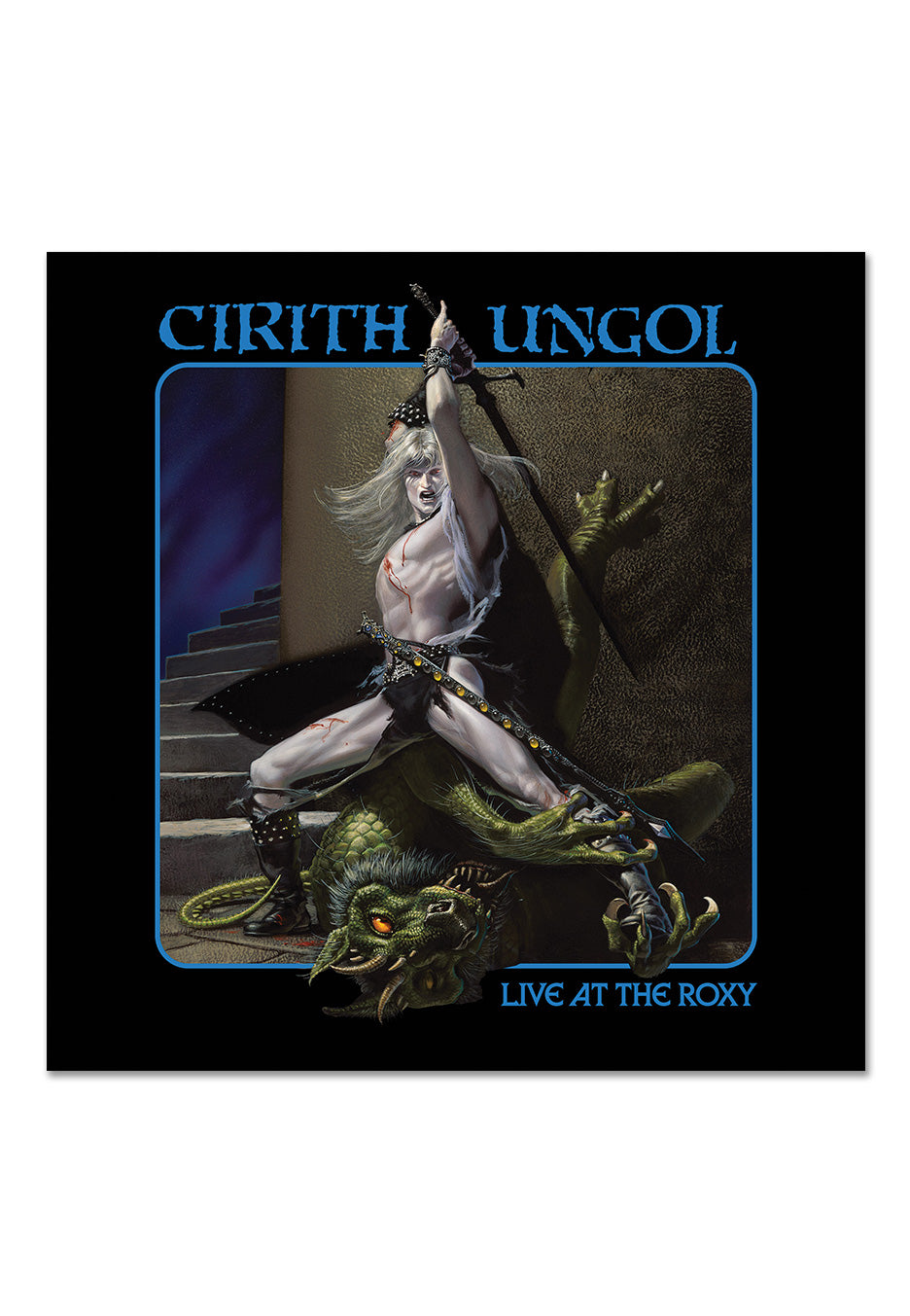 Cirith Ungol - Live At The Roxy Light Blue - Marbled 2 Vinyl + DVD | Neutral-Image