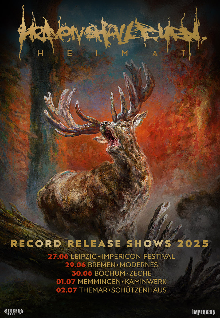 Heaven Shall Burn - 27.06.2025 Leipzig Impericon Festival Late Entry - Ticket | Neutral-Image