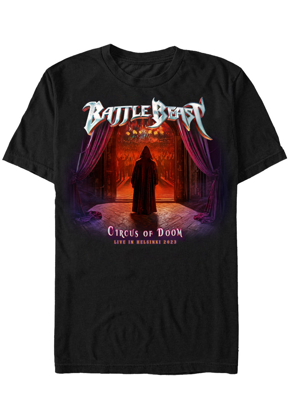 Battle Beast Circus Of Doom Live Camiseta