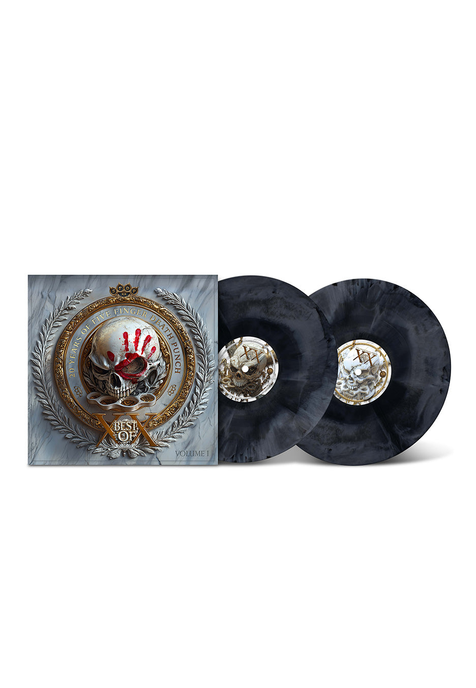 Five Finger Death Punch - Best Of (Vol. 1) Ltd. Grey & Black Galaxy - Colored 2 Vinyl | Neutral-Image