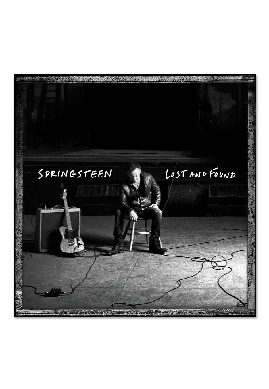 CD ポスター　Bruce Springsteen Lost and Found Bruce Springsteen - Lost And Found: Selections From The Lost