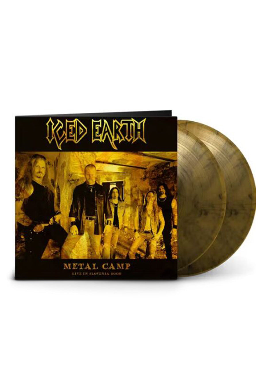 Iced Earth - Metal Camp Ltd. Gold - Marbled 2 Vinyl | Neutral-Image
