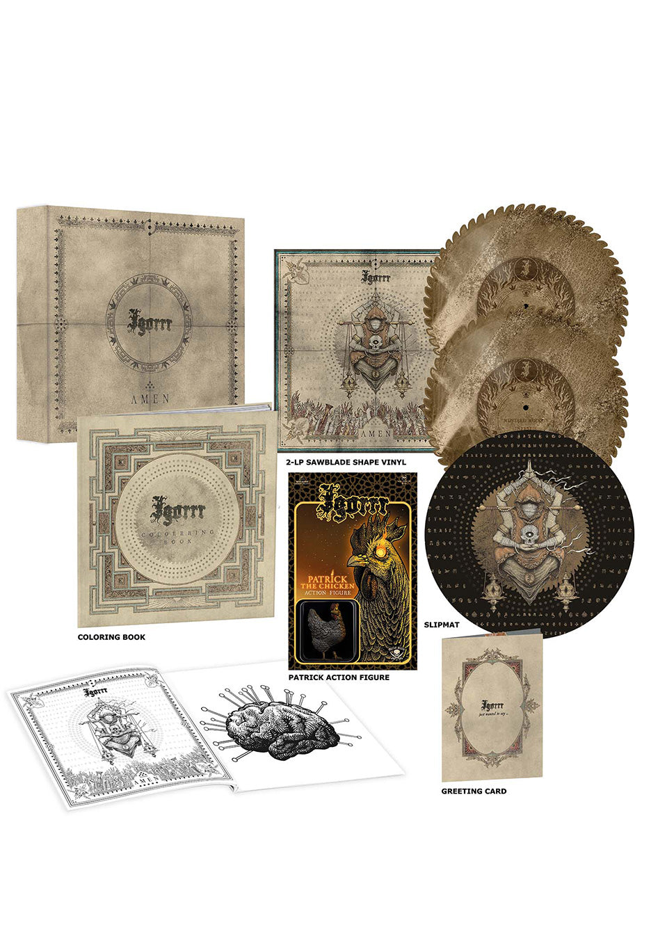 Igorrr - Amen - 2 Colored Vinyl Boxset | Neutral-Image