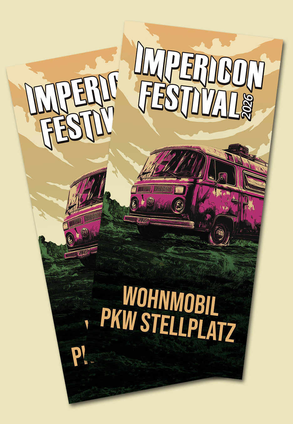 Impericon Festival Leipzig - 26/27.06.2026 WOMO/PKW Camping - Ticket | Neutral-Image