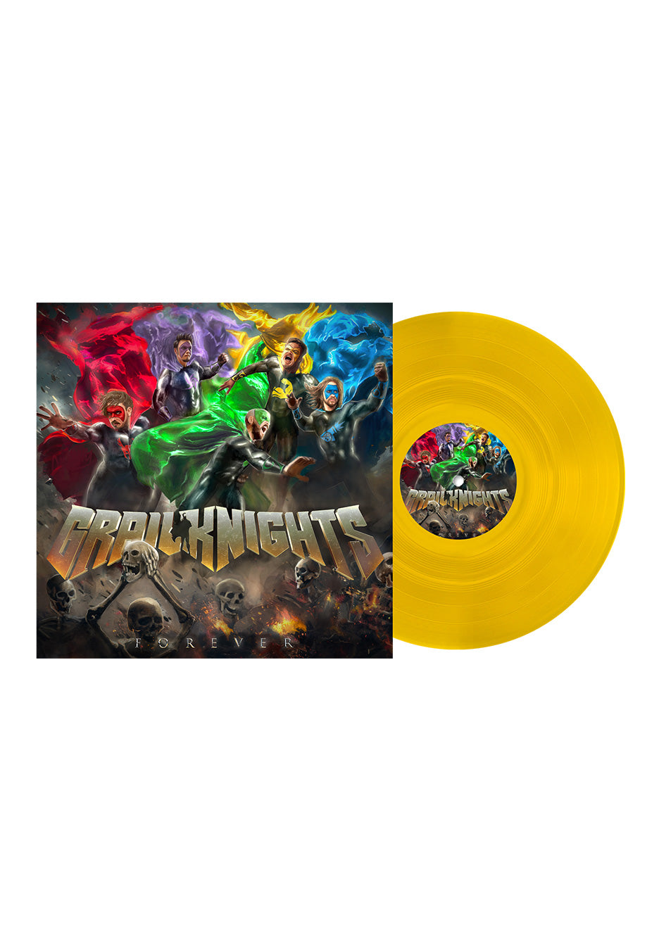 Grailknights - Forever Ltd. Transparent Yellow - Colored Vinyl | Neutral-Image