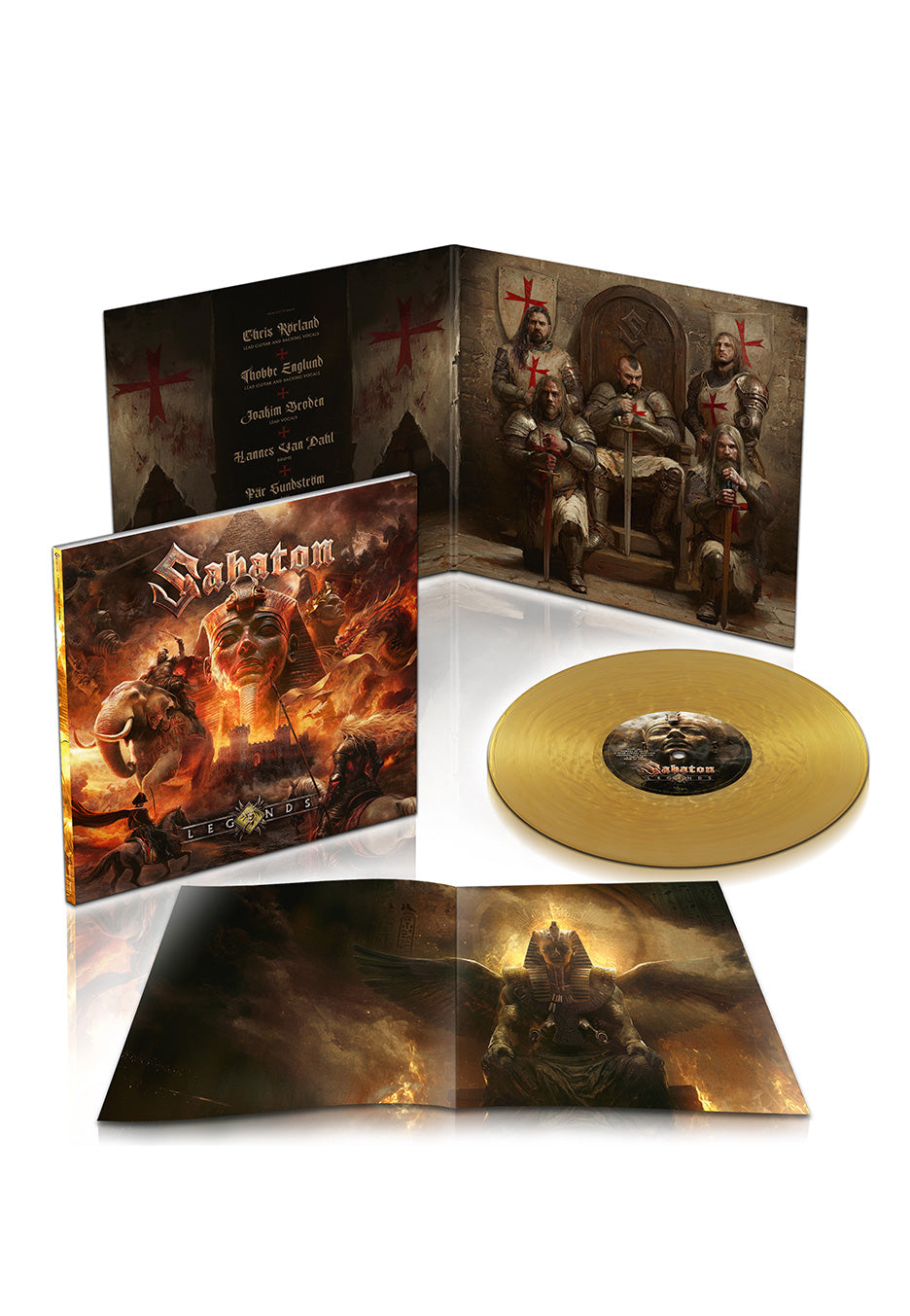 Sabaton - Legends (Senusret III Edition) Ltd. Gold - Colored Vinyl | Neutral-Image