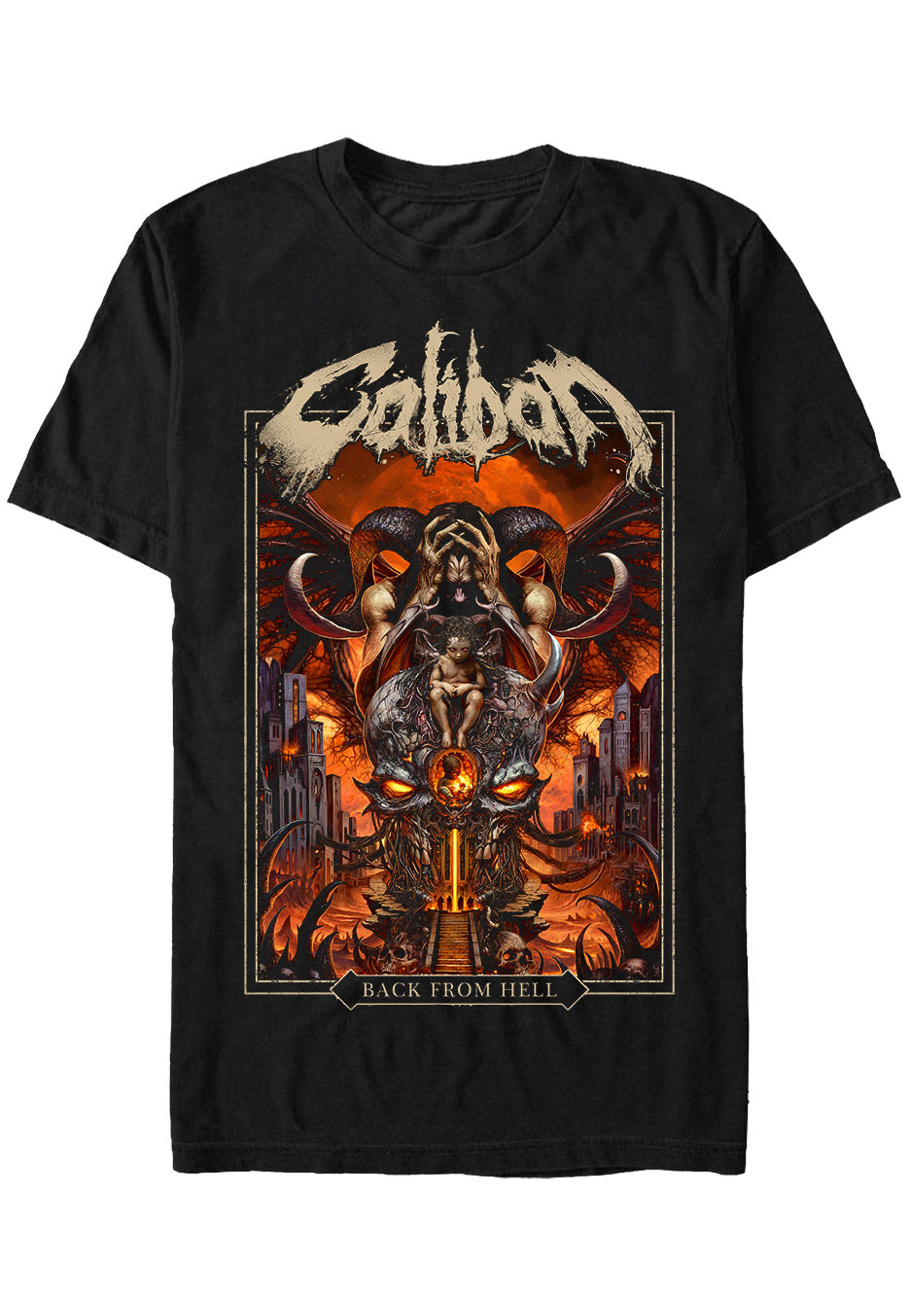 Caliban - Back From Hell 2025 Tour - T-Shirt | Neutral-Image