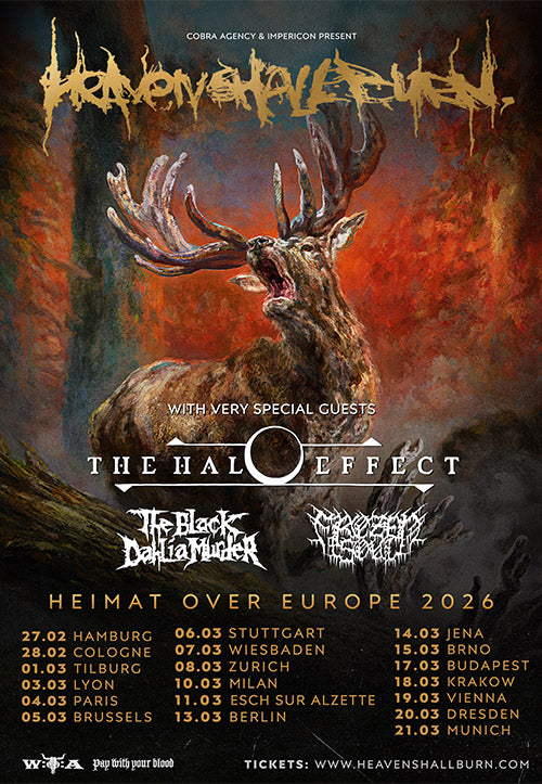 Heaven Shall Burn - 06.03.2026 Stuttgart Stehplatz Innenraum - Ticket | Neutral-Image