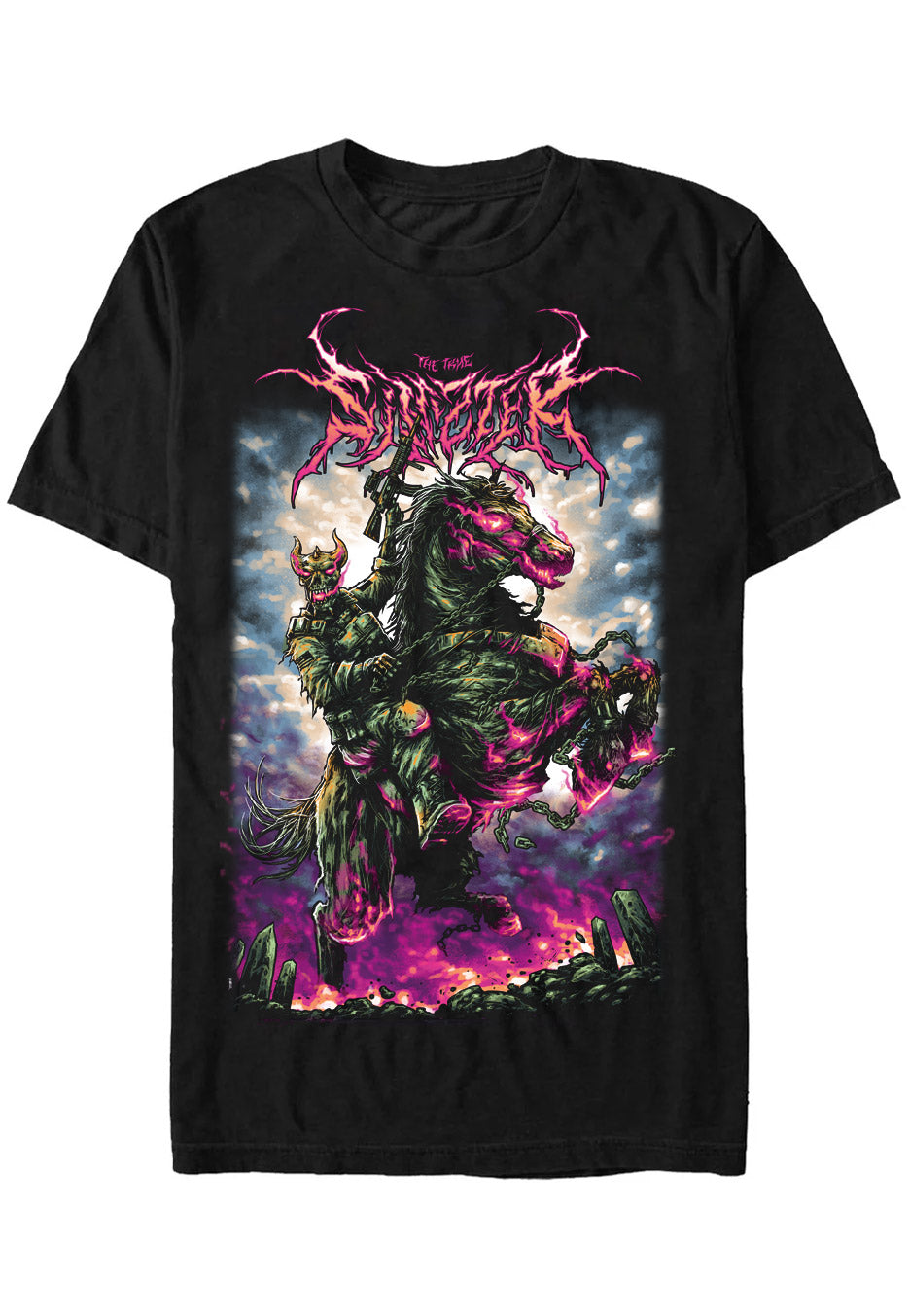 Sinizter - Dark Horse - T-Shirt | Neutral-Image