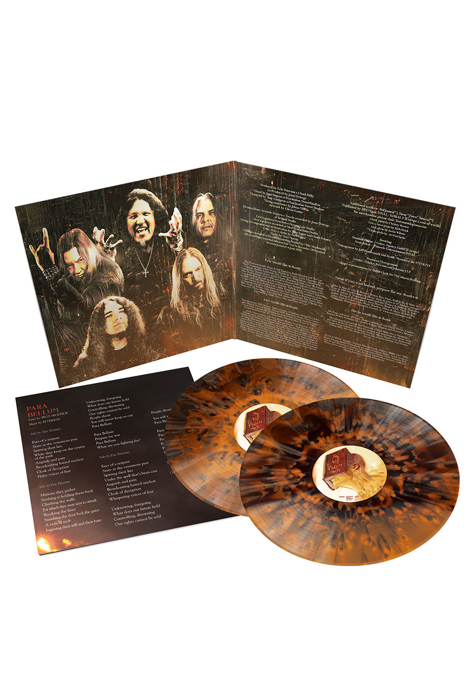 Testament - Para Bellum Ltd. Orange/Black - Splattered 2 Vinyl | Neutral-Image