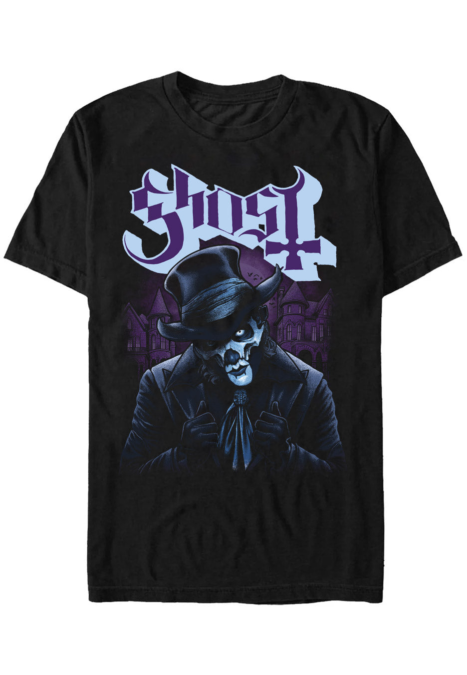 Ghost - Top Hat - T-Shirt | Neutral-Image