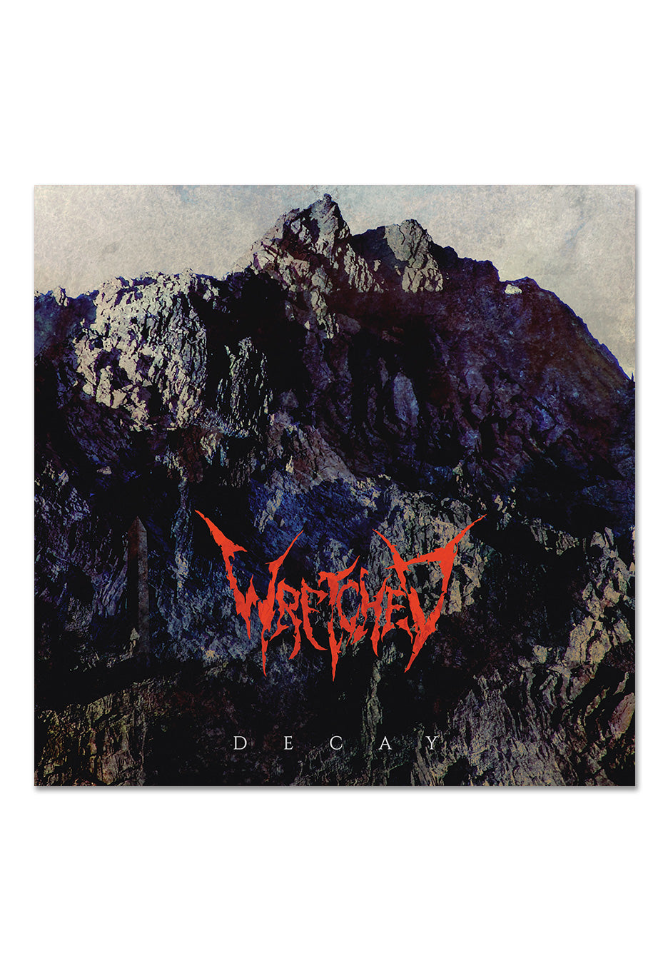 Wretched - Decay Ltd. "The Truth" Oxblood Blue Silver Merged - Colored Vinyl | Neutral-Image