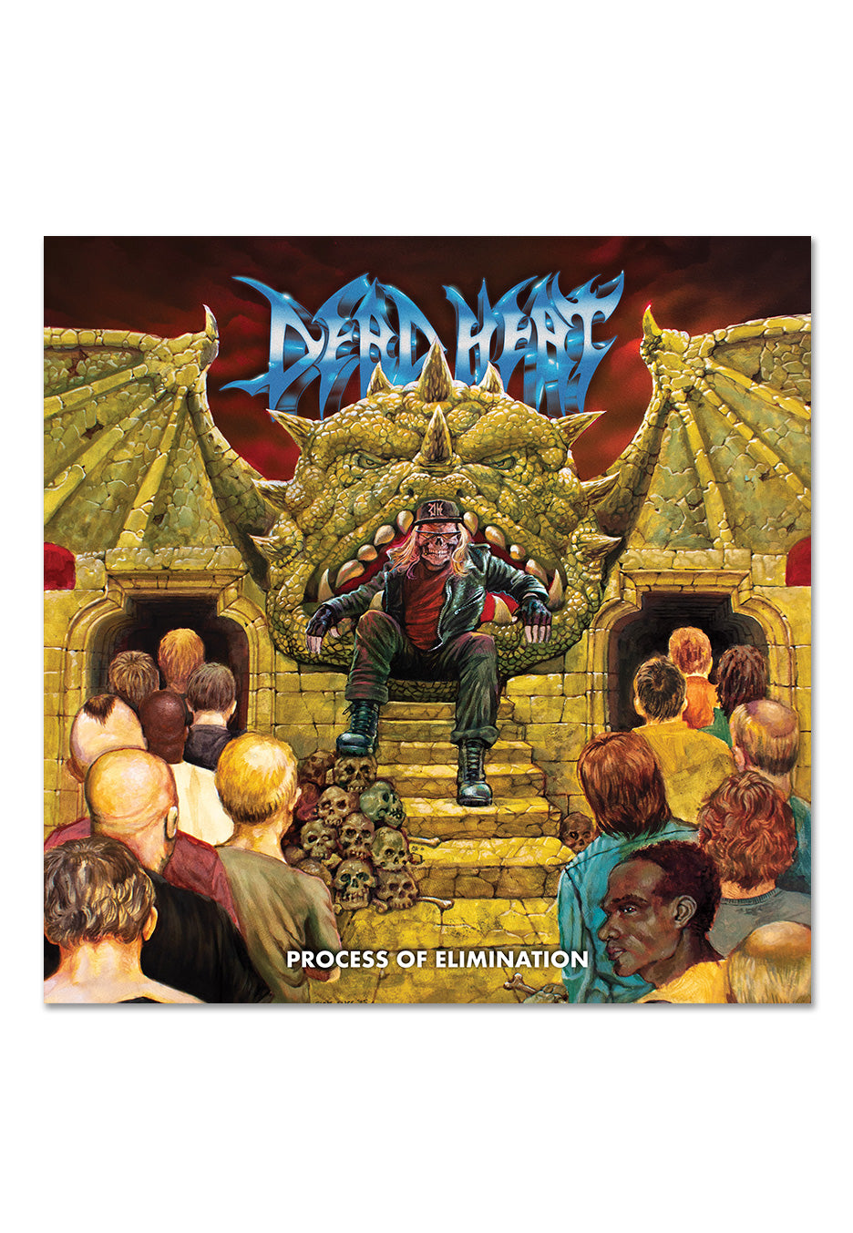 Dead Heat - Process Of Elimination Ltd. Yellow/Brown Merge - Colored Vinyl | Neutral-Image