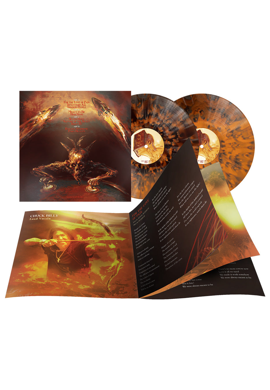 Testament - Para Bellum Ltd. Orange/Black - Splattered 2 Vinyl | Neutral-Image