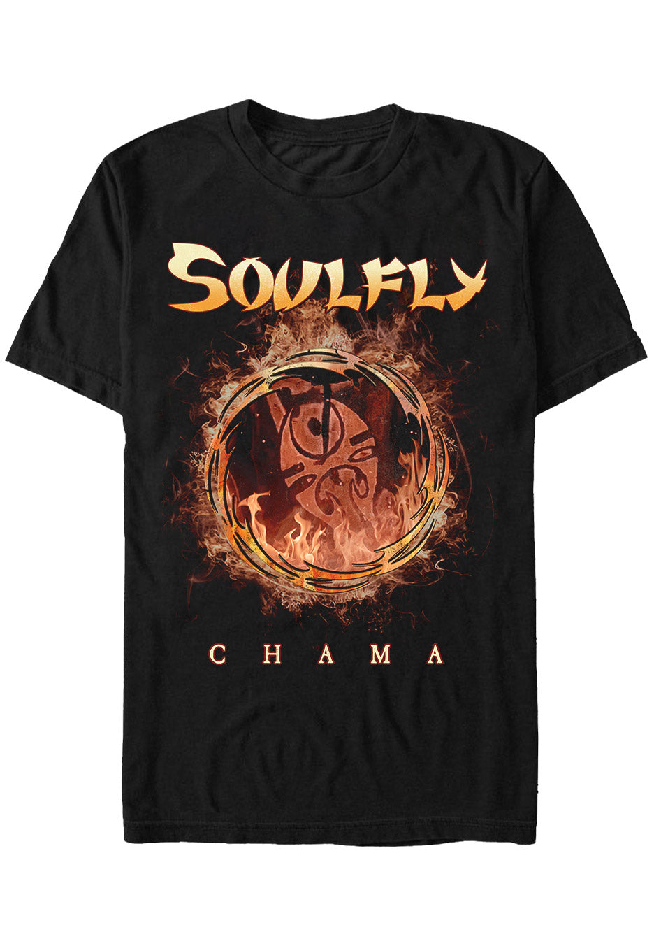 Soulfly - Burning Symbol - T-Shirt | Neutral-Image