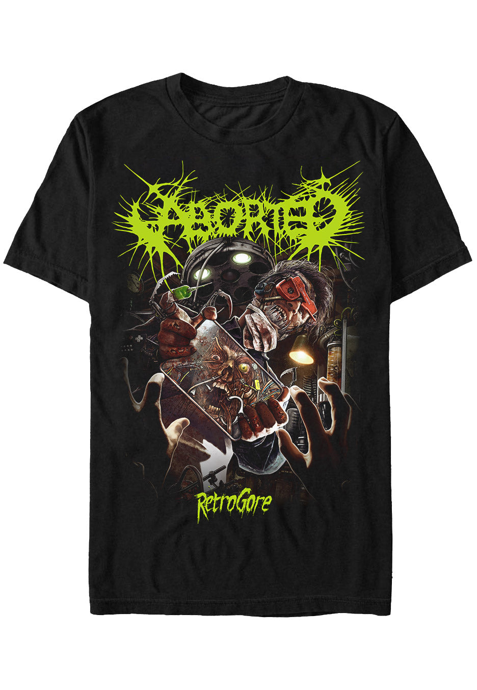 Aborted - RetroGore 2025 - T-Shirt | Neutral-Image