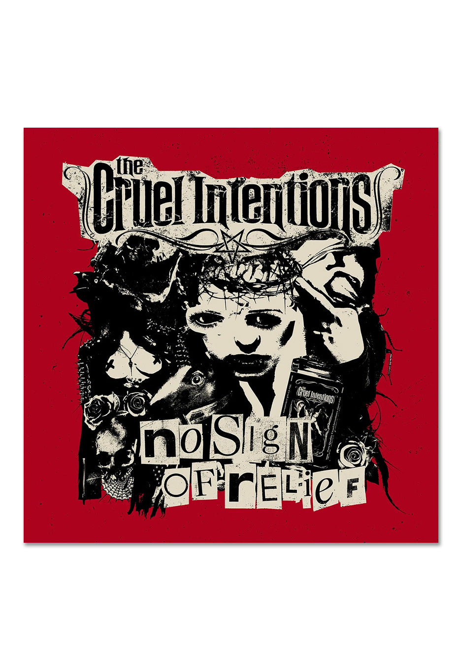 The Cruel Intentions - No Sign Of Relief Ltd. Red/Yellow/White - Splattered Vinyl | Neutral-Image