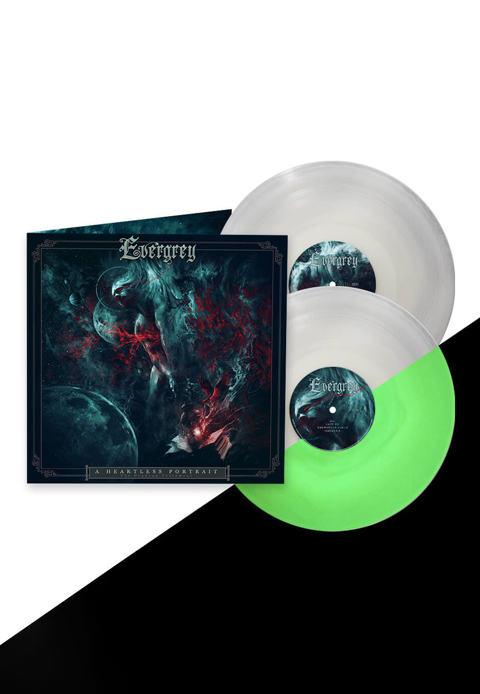 Evergrey - A Heartless Portrait (The Orphean Testament) Ltd. Glow In The Dark - Colored 2 Vinyl | Neutral-Image