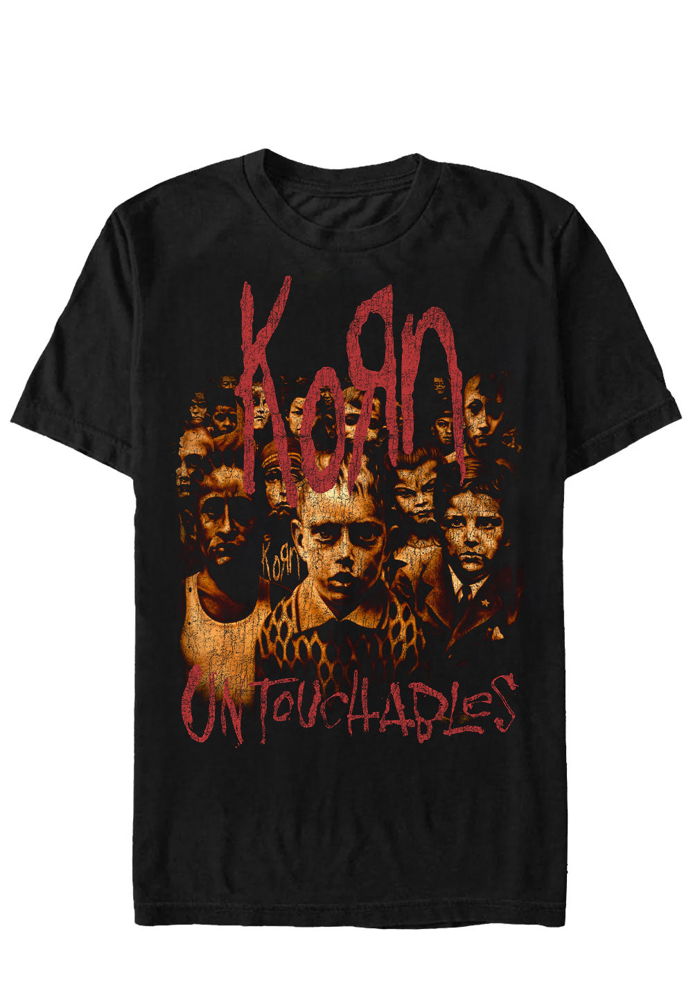 Korn Untouchables Tracks Camiseta