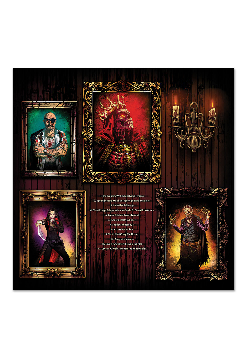 The Gloom In The Corner - Royal Discordance Clear w Purple/Red - Splattered 2 Vinyl | Neutral-Image