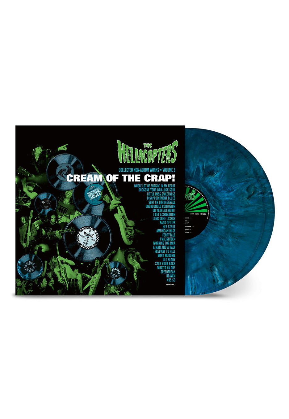 The Hellacopters - Cream Of The Crap! Collected Non-Album Works • Volume 3 Ltd. - Marbled 2 Vinyl | Neutral-Image