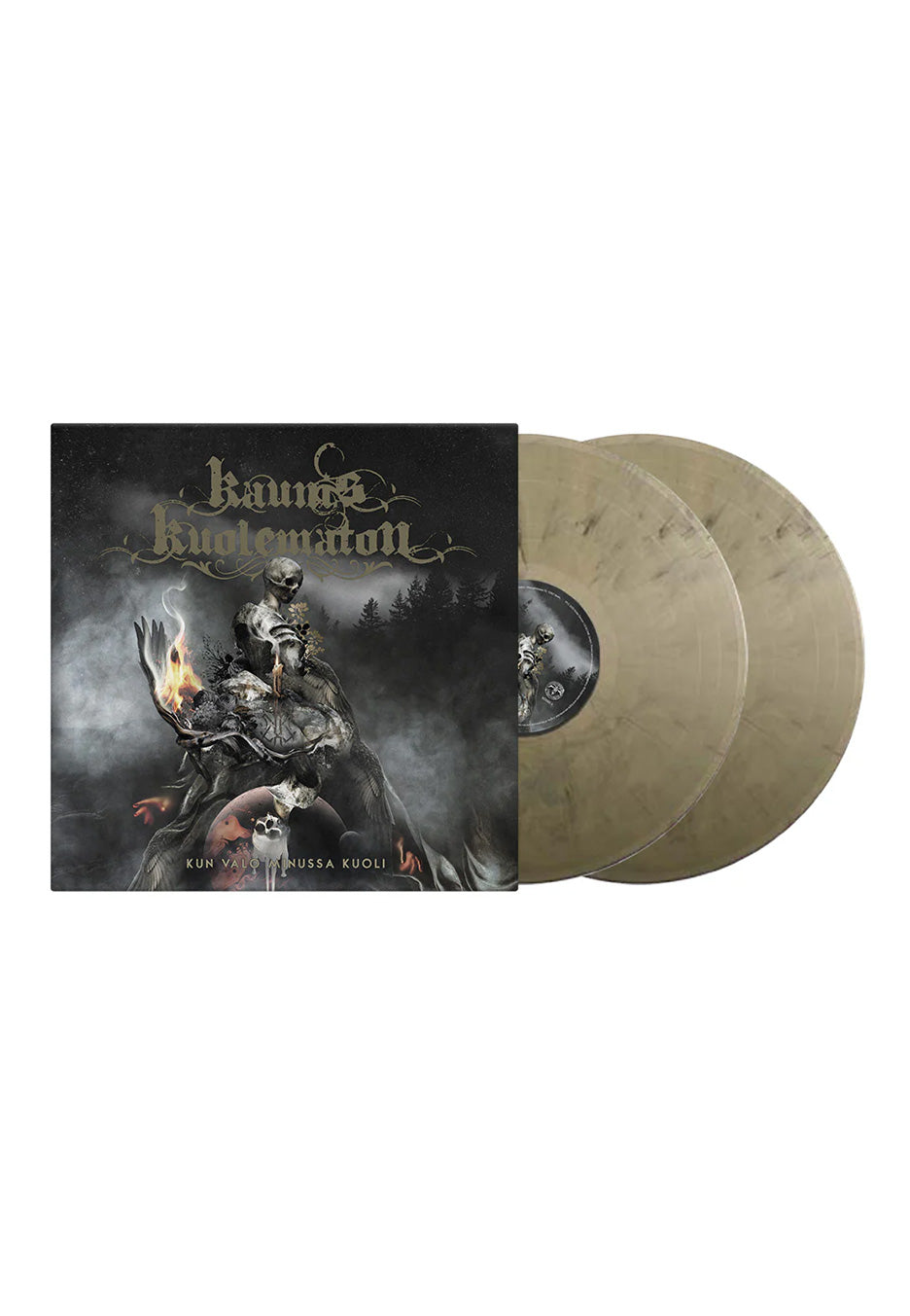 Kaunis Kuolematon - Kun Valo Minussa Kuoli Ltd. Gold/Black - Marbled 2 Vinyl | Neutral-Image