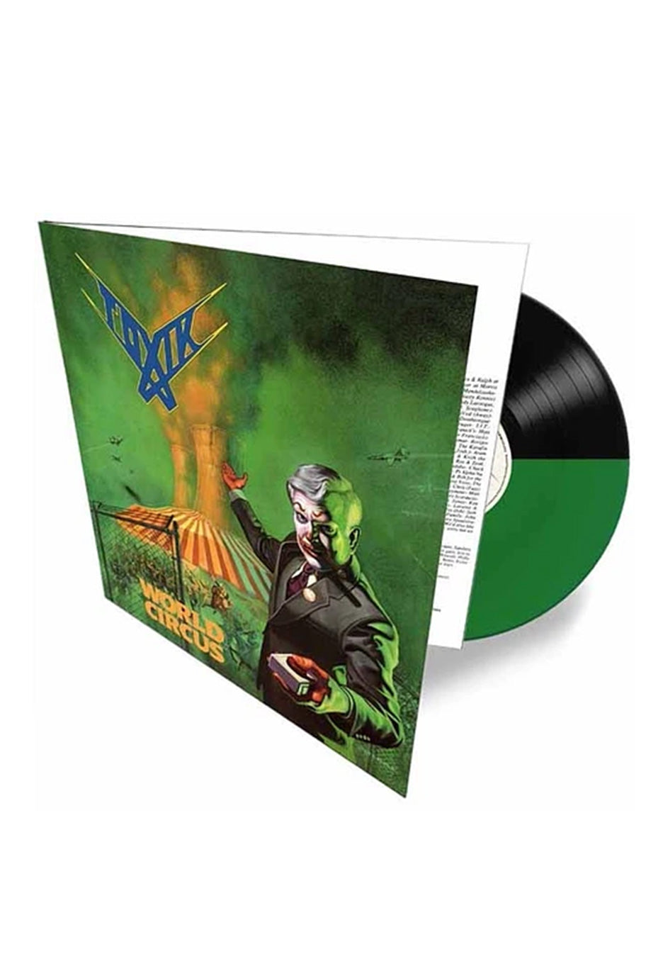Toxik - World Circus Ltd. Green/Black Split - Colored Vinyl | Neutral-Image