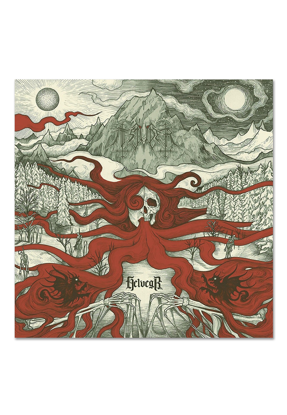 Tsjuder - Helvegr Ltd. Clear - Colored Vinyl | Neutral-Image