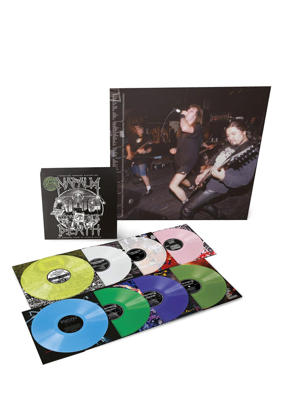 Napalm Death - Liberation Through Distortion: The Earache Years Of Napalm Death - 8 Vinyl Box | Neutral-Image