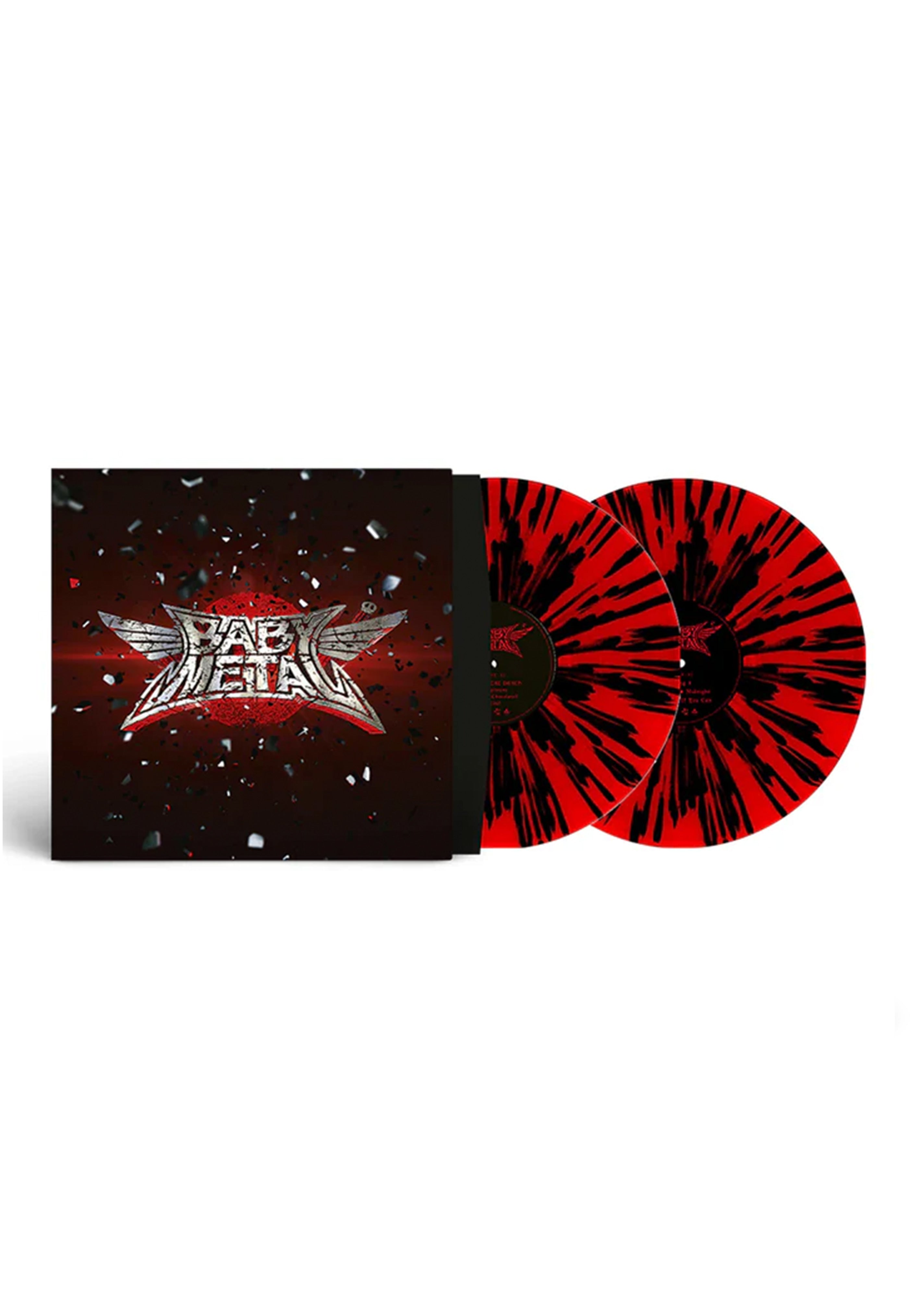 Babymetal - Babymetal Ltd. Red/Black - Splattered 2 Vinyl | Neutral-Image