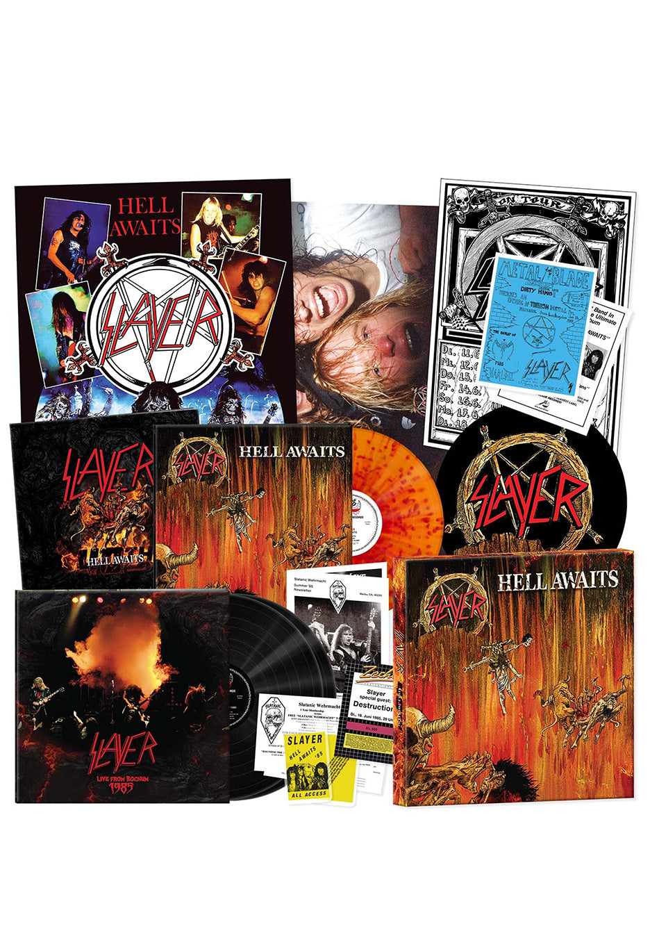 限定LP ポスター付 SLAYER 20号 ファンジン 2010年 記念号 Metal Blade Records to Release 2 Different Versions of Slayer's