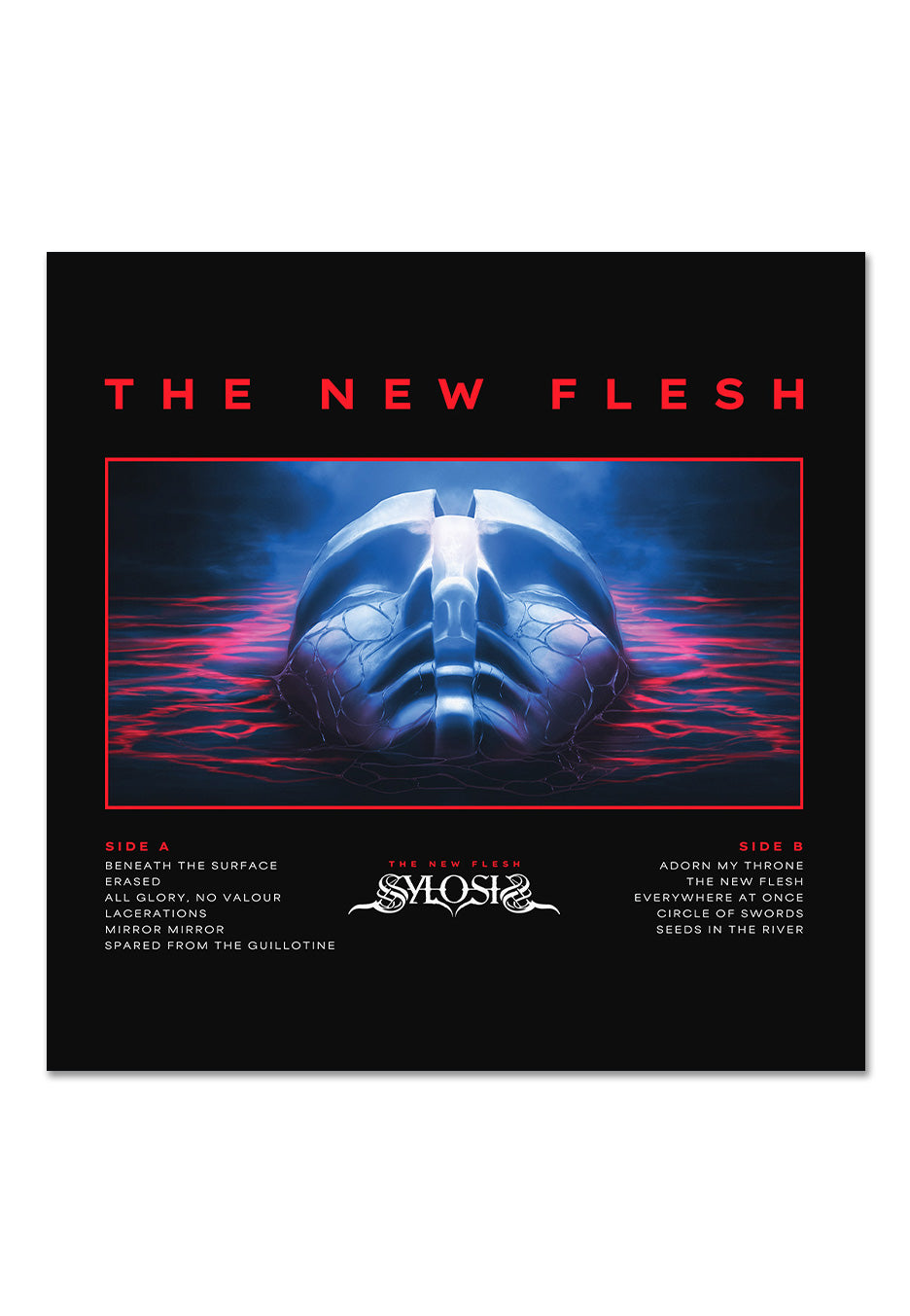 Sylosis - The New Flesh Ltd. Sky Blue/ Black - Splattered Vinyl | Neutral-Image