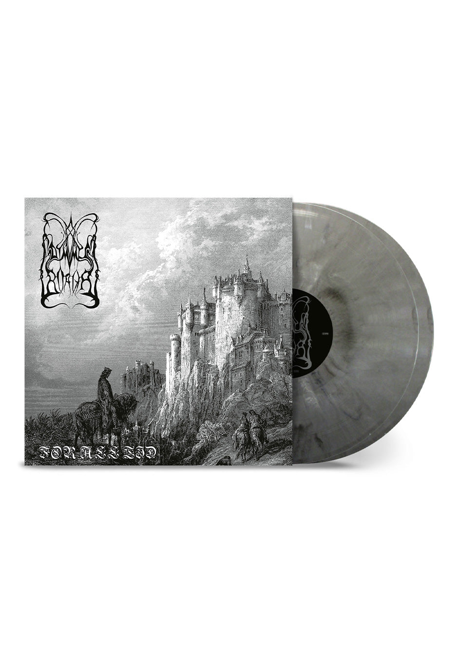 Dimmu Borgir - For All Tid Ltd. Silver/White/Black - Marbled 2 Vinyl | Neutral-Image