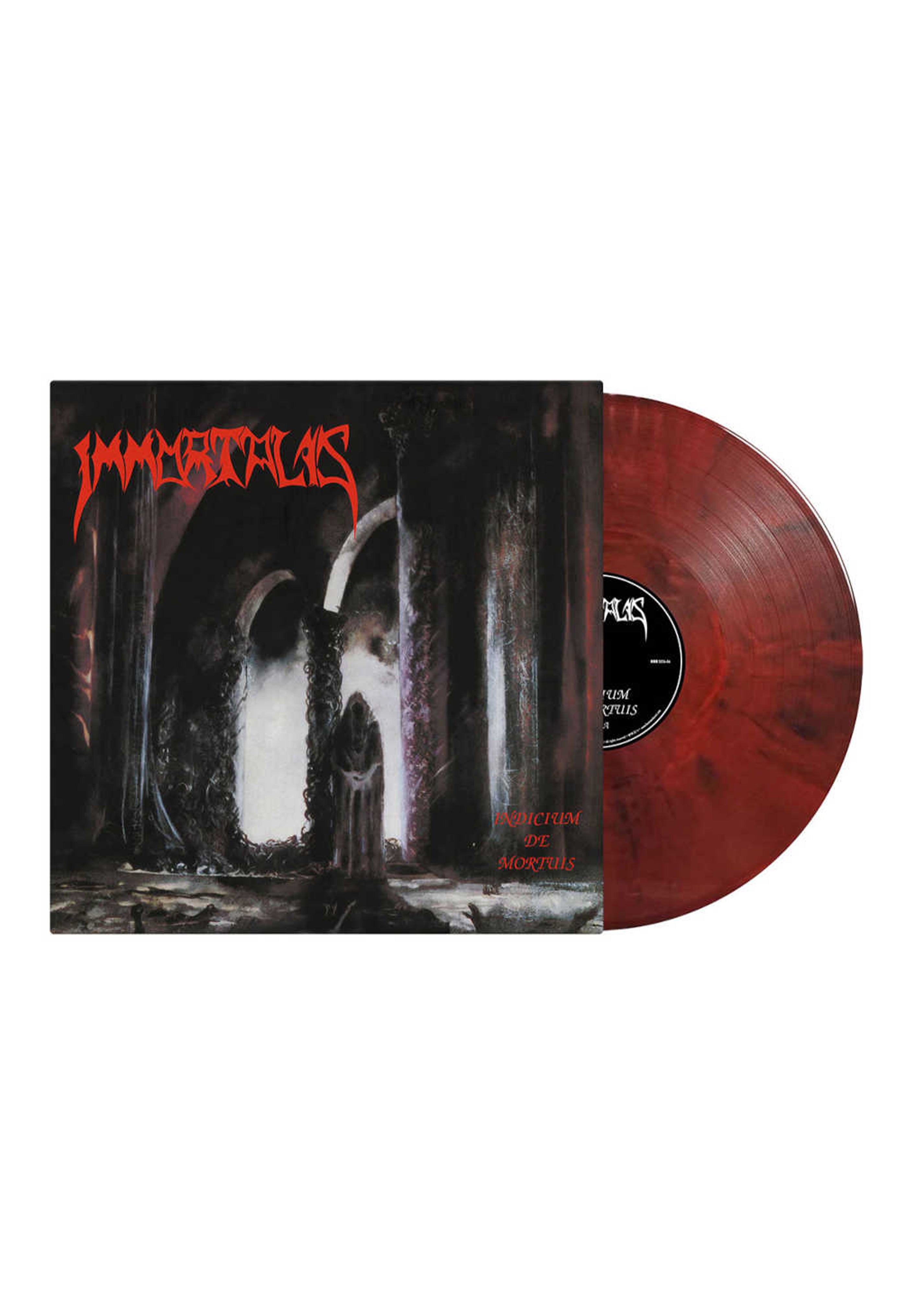 Immortalis - Indicium De Mortuis (Re-Issue) Ltd. Transparent Red Black - Marbled Vinyl | Neutral-Image