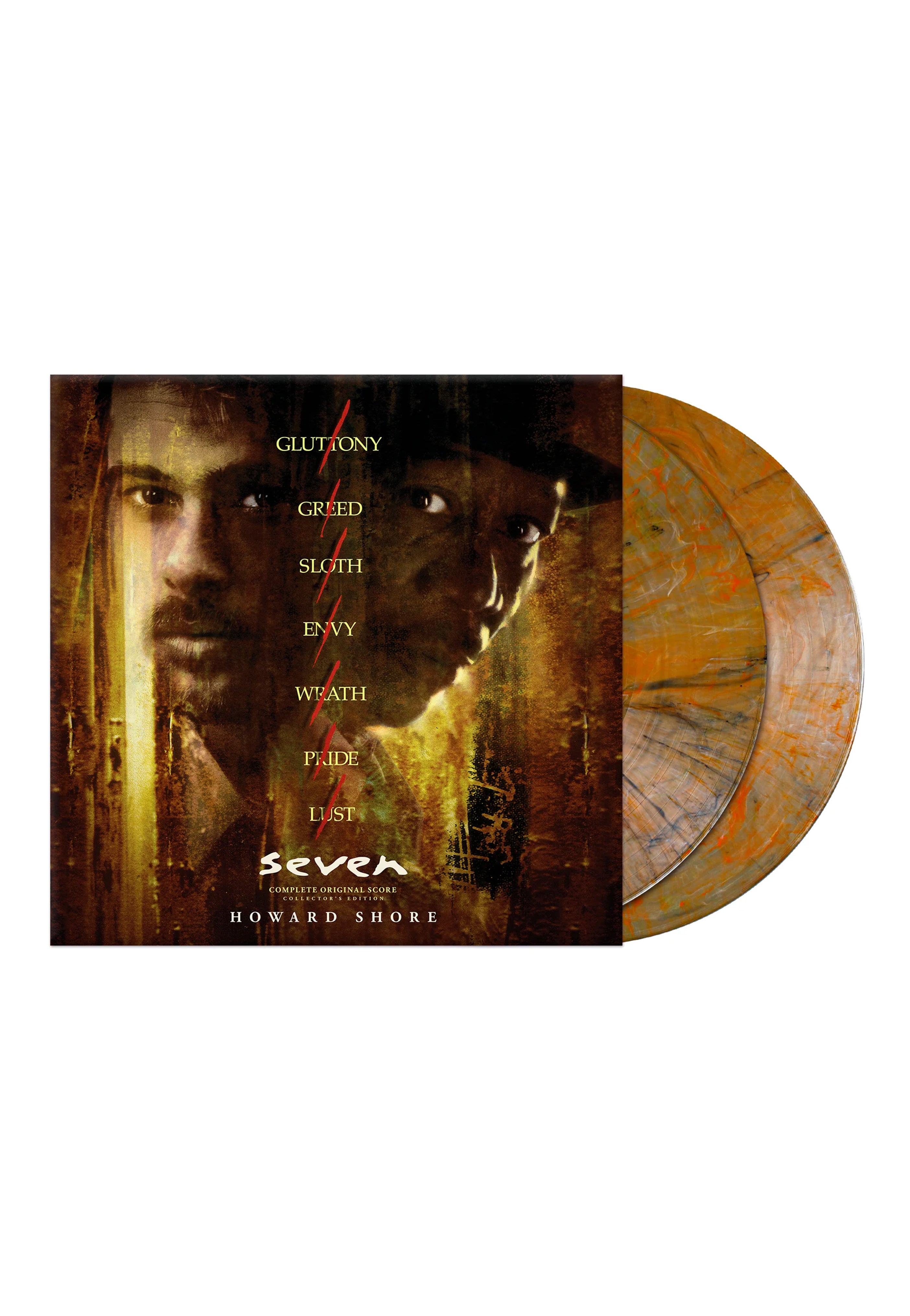 Se7en - Se7en OST Ltd. Orange/Gold/Black - Marbled 2 Vinyl | Neutral-Image