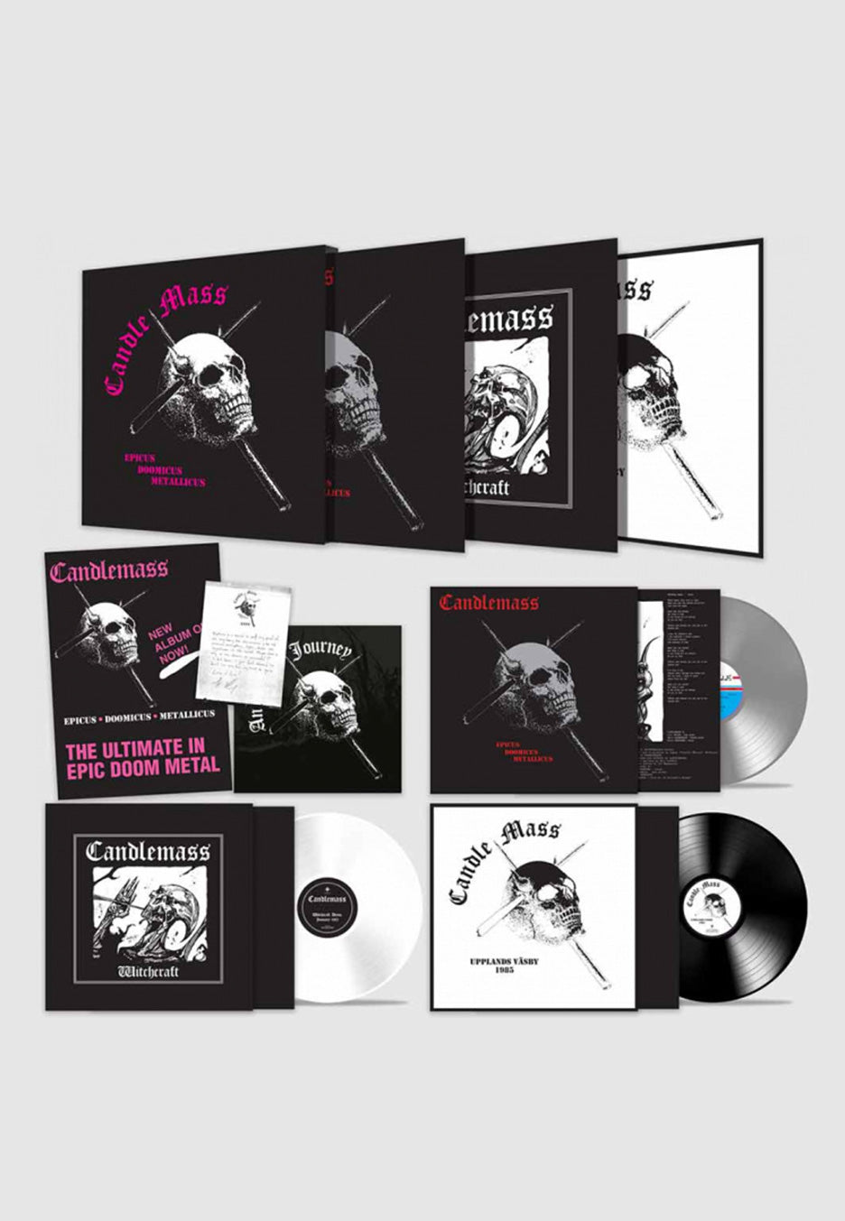 未開封【CANDLEMASS】 NUCLEAR BLAST RECORDINGS Candlemass - Epicus Doomicus Metallicus - 3 Vinyl | Nuclear Blast