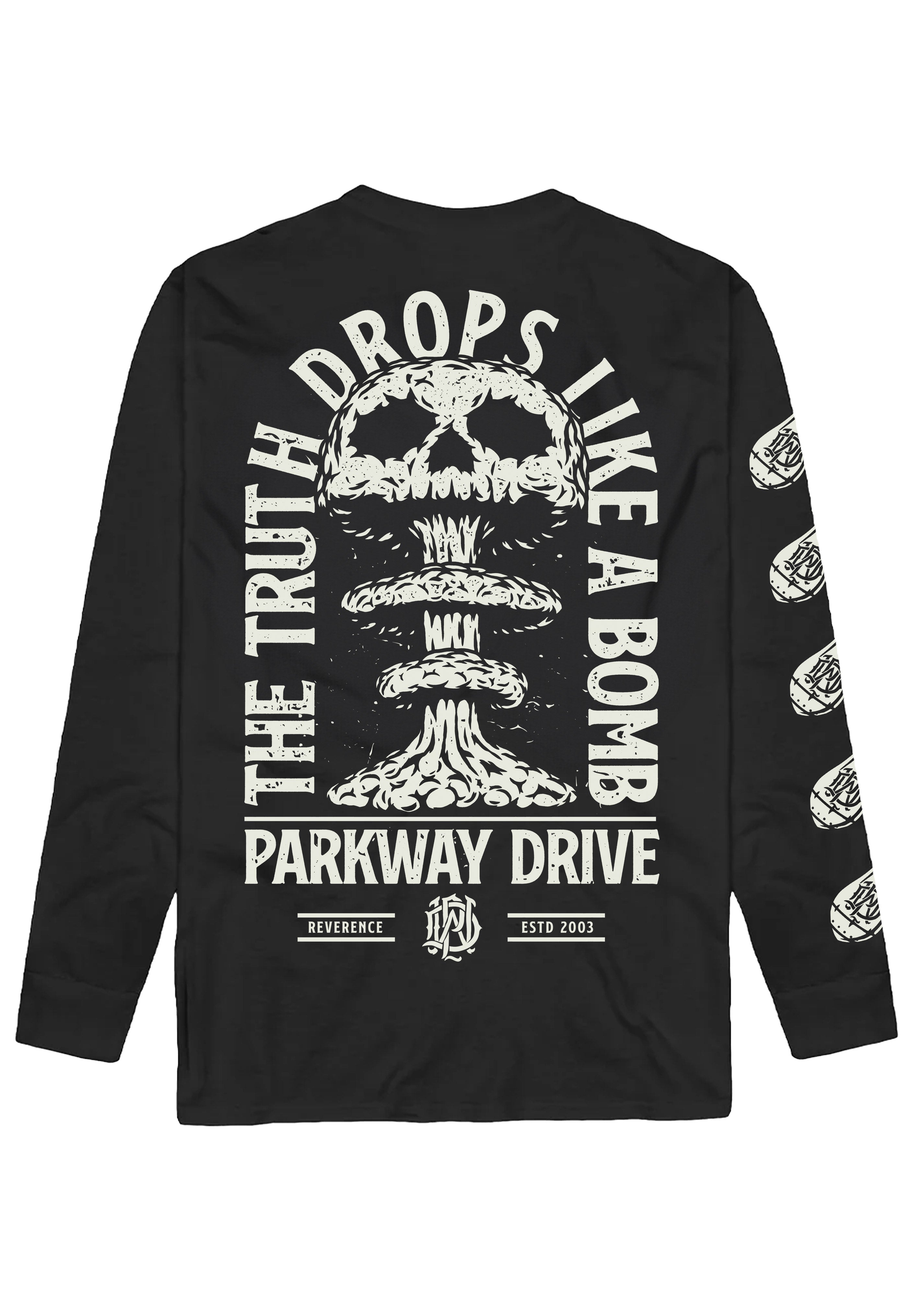 Parkway Drive - Drops Like A Bomb - Longsleeve | Neutral-Image
