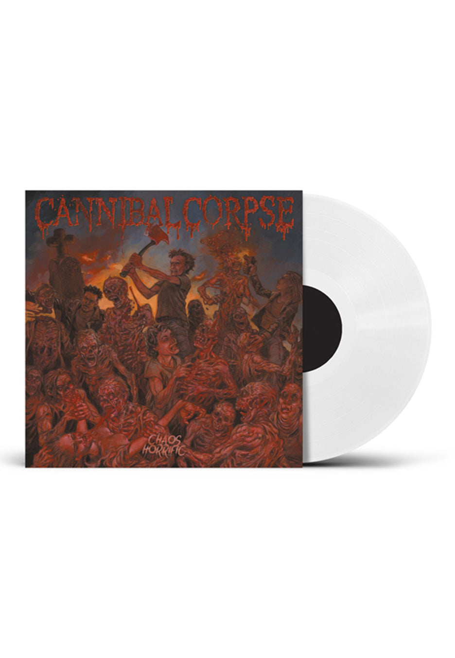 Cannibal Corpse - Chaos Horrific Ltd. White - Colored Vinyl Cannibal Corpse - Chaos Horrific Ltd. White - Colored Vinyl