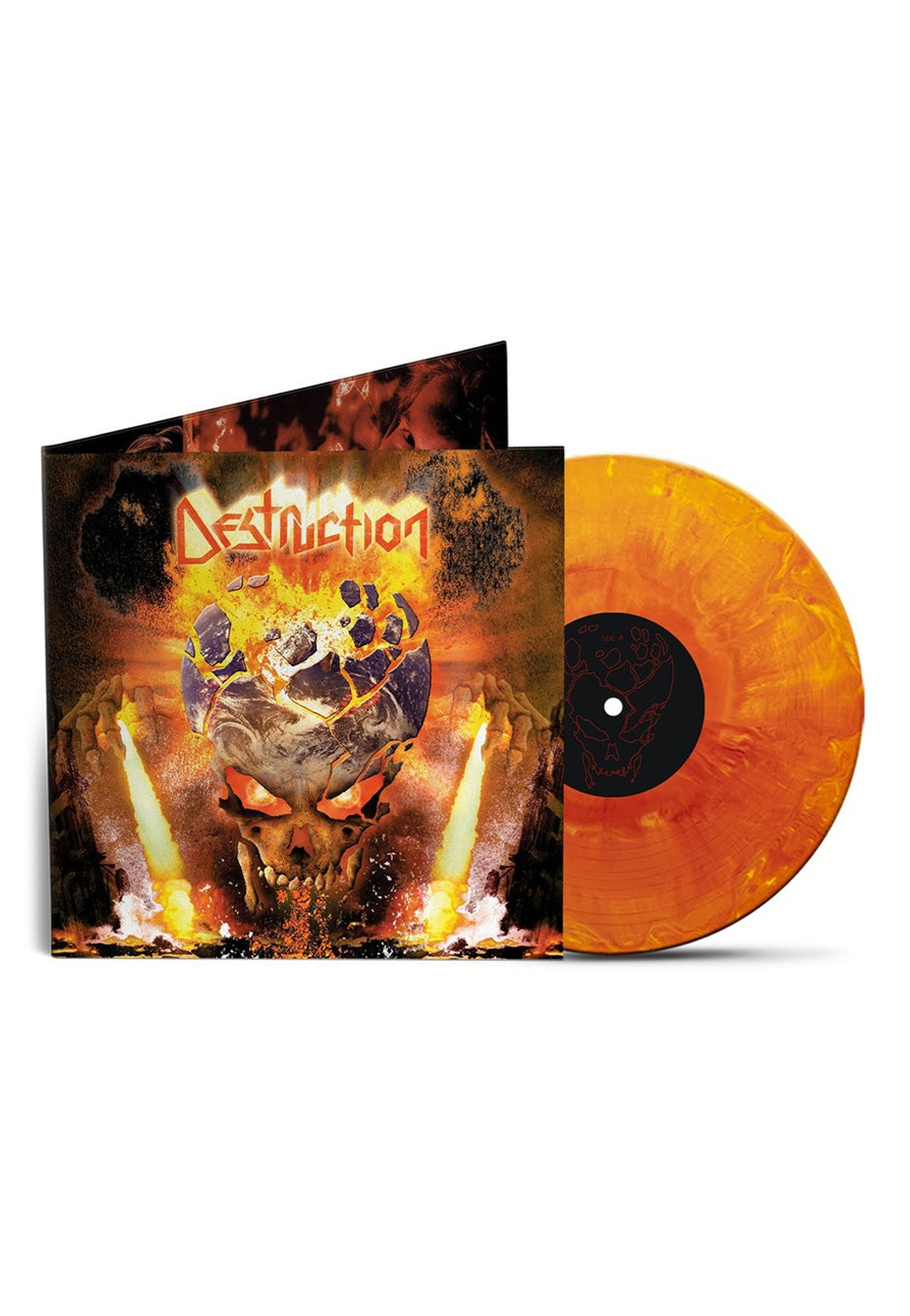 Destruction - The Antichrist Ltd. Yellow/Orange - Marbled Vinyl | Neutral-Image
