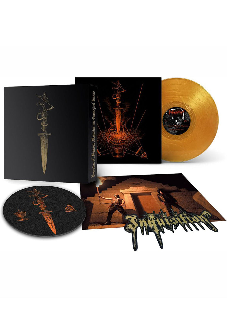 Inquisition - Veneration Of Medieval Mysticism And Cosmological Violence Ltd. Gold - Vinyl Boxset | Neutral-Image