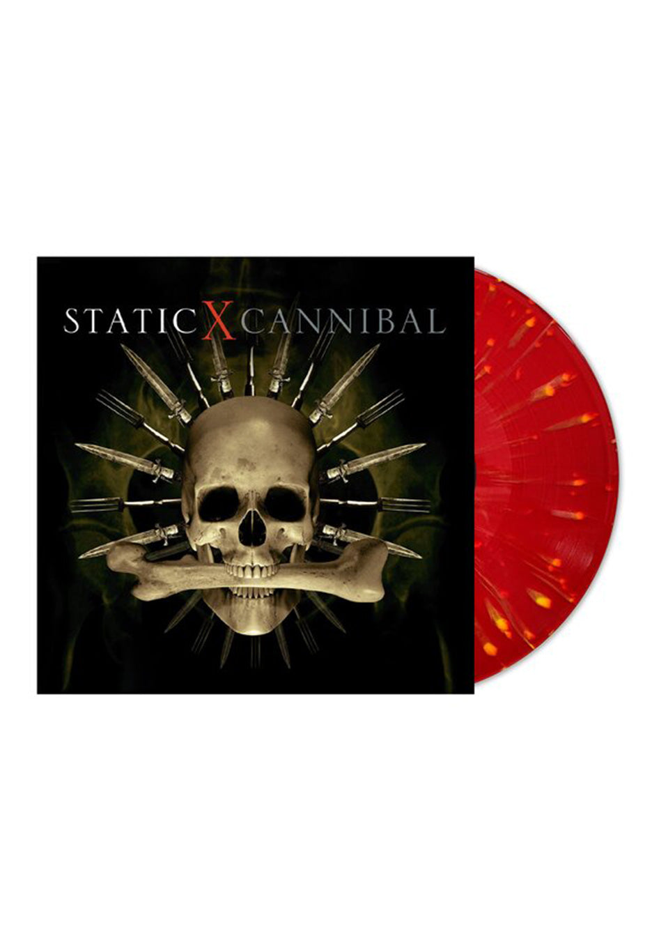 Static-X - Cannibal Ltd. Blood Red w/ Bronze - Colored Vinyl | Neutral-Image