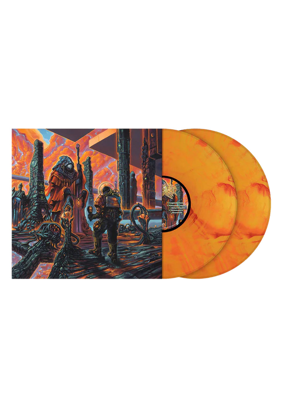 Cryptic Shift - Overspace & Supertime Cloudscape - Marbled 2 Vinyl | Neutral-Image