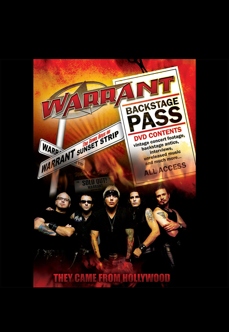 Warrant - They Came From Hollywood - DVD | Neutral-Image