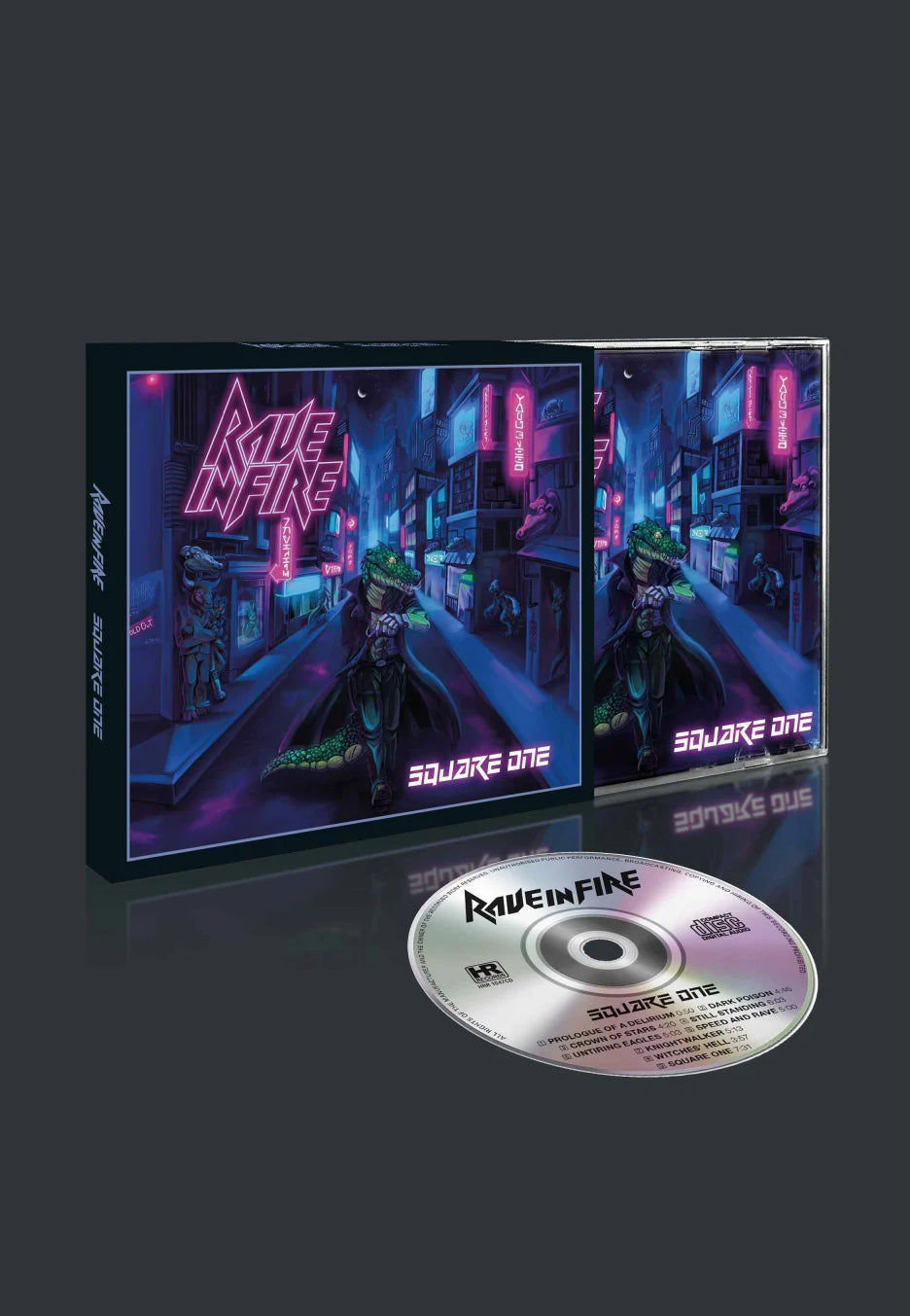 Rave In Fire - Square One - CD | Neutral-Image