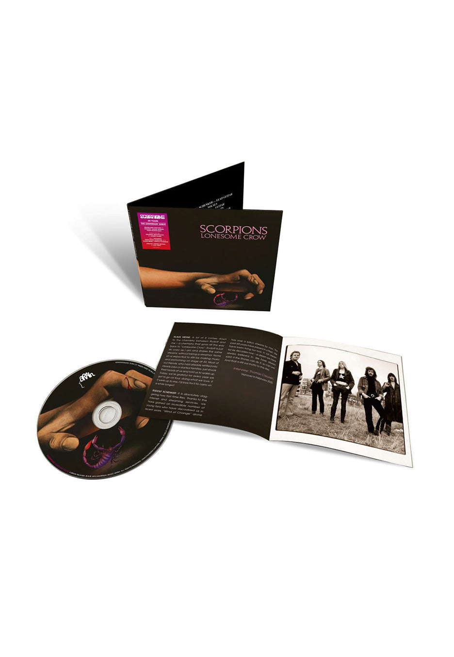 Scorpions - Lonesome Crow (2026 Mix) - Digi CD | Neutral-Image