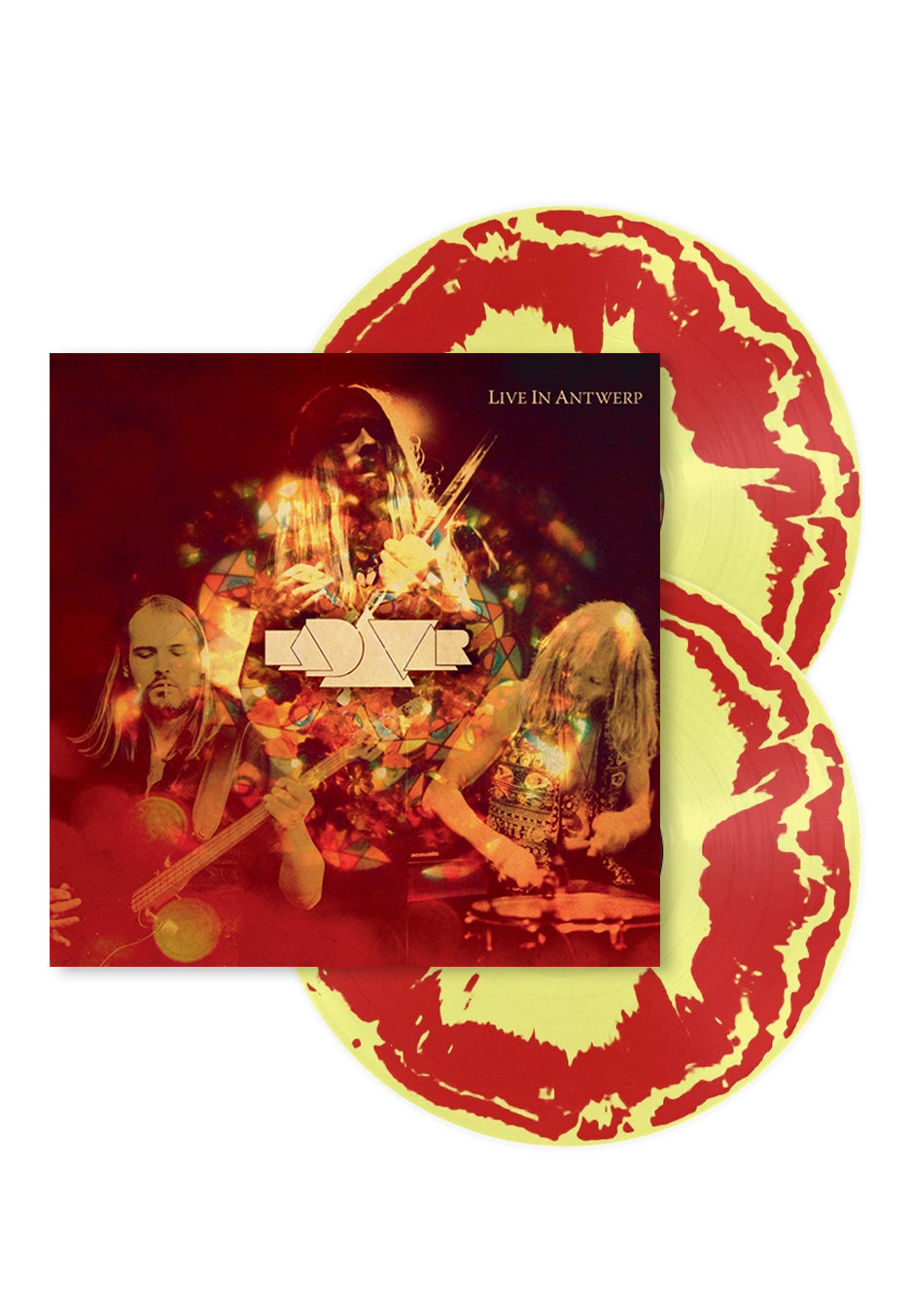 Kadavar - Live In Antwerp Ltd. Yellow/Red Swirl Indie Exclusive - Colored 2 Vinyl | Neutral-Image