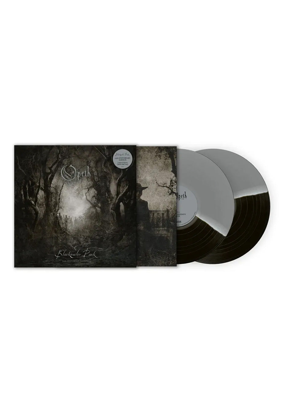 Opeth - Blackwater Park (25th Anniversary) Silver/Black Half & Half - Colored 2 Vinyl | Neutral-Image