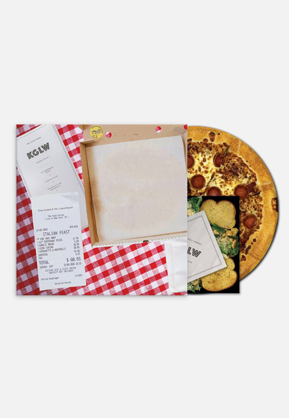 King Gizzard & The Lizard Wizard - Italian Feast Ltd. - Picture Vinyl + 7 Inch | Neutral-Image