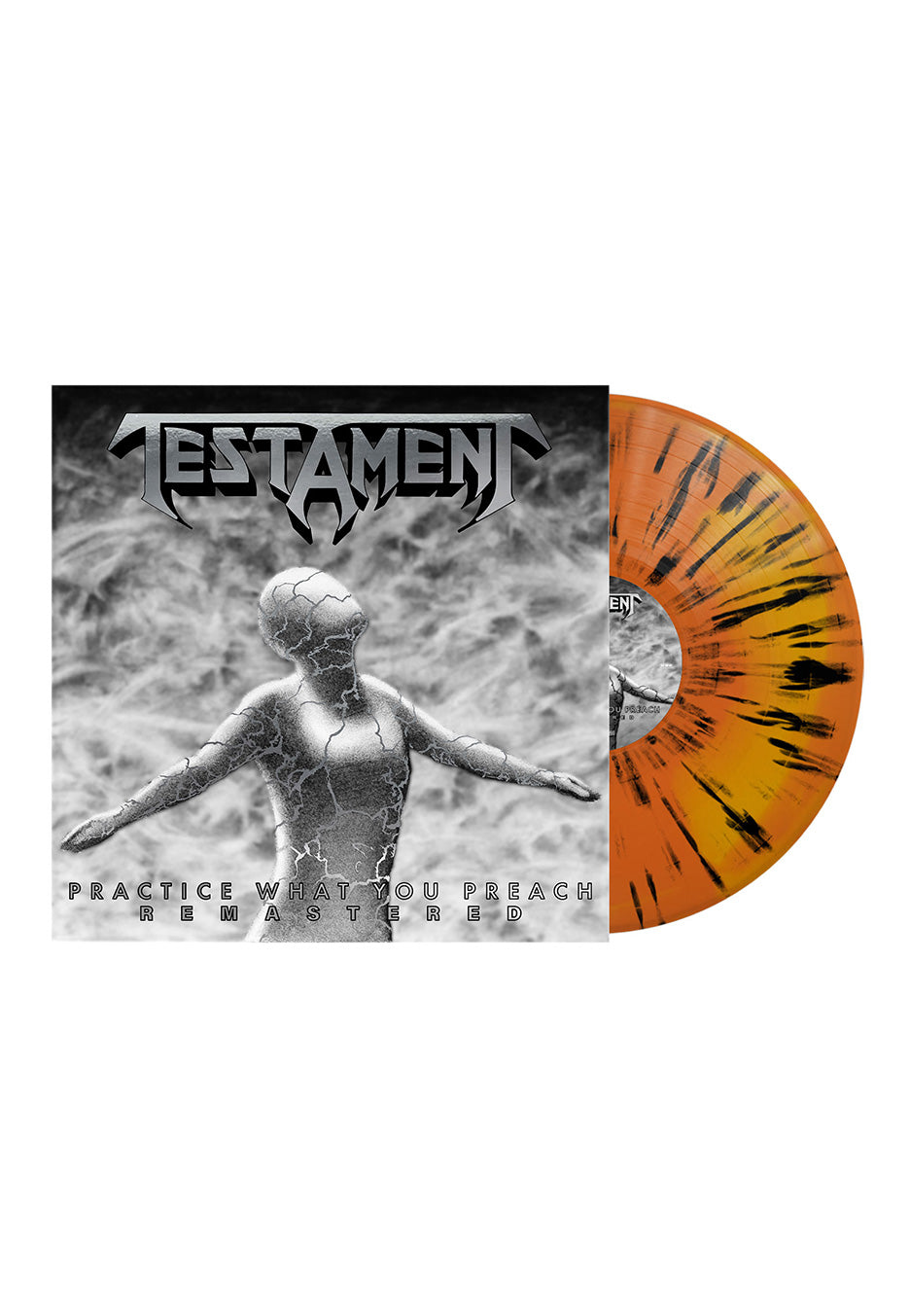 Testament - Practice What You Preach (Remastered) Ltd. Orange and Yellow Swirl - Splattered Vinyl | Neutral-Image